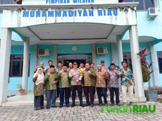 Pimpinan Daerah Muhammadiyah kota Pekanbaru terima Kunjungan Audiensi dari Kapolresta